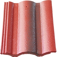 Ngói mầu đỏ nâu sóng lớn Đồng Tâm  LOPNLLS103