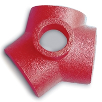 Ngói phụ kiện Đồng Tâm ngói chạc ba có  giá gắn ống