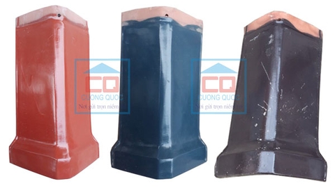 Phụ kiện ngói phẳng (ngói nóc) Viglacera Thăng Long