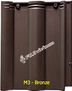 Ngói chính 1 màu Fuji M3 Bronze