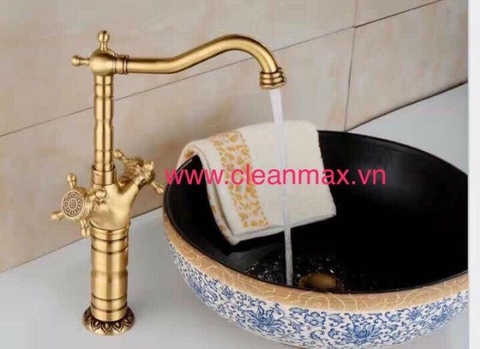 Lavabo gốm sứ để bàn Cleanmax YS02