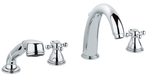Vòi sen tắm gắn bồn 4 lỗ Grohe 25033000