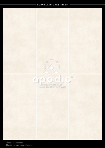 Gạch Ốp Lát Gạch APODIO kích thước 60x120cm - 61432006