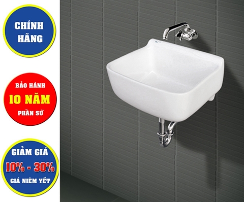 Chậu lavabo chân dài inax L-282V & L-284VD