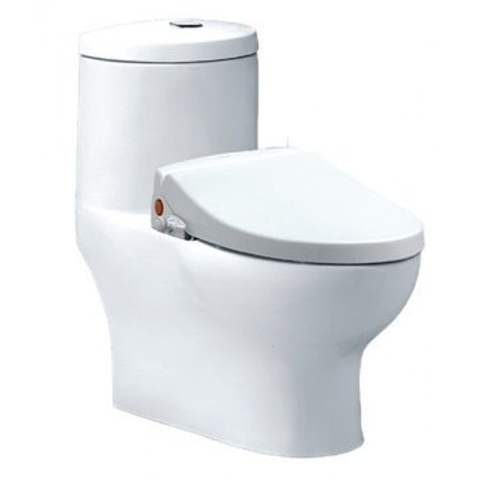 Bàn cầu 1 khối nắp cơ đa năng Caesar CD1375+TAF050