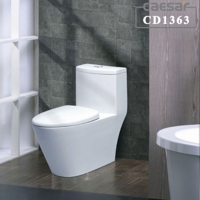 Bàn cầu một khối Caesar CD1363