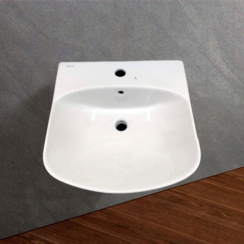 Chậu lavabo liền chân Viglacera V64