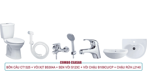 Combo Thiết Bị Vệ Sinh Ceasar số 1
