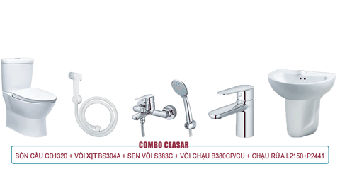 Combo Thiết Bị Vệ Sinh Ceasar số 2