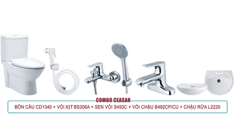 Combo Thiết Bị Vệ Sinh Ceasar số 3
