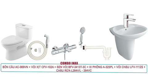 Combo Thiết Bị Vệ Sinh Inax Số 3