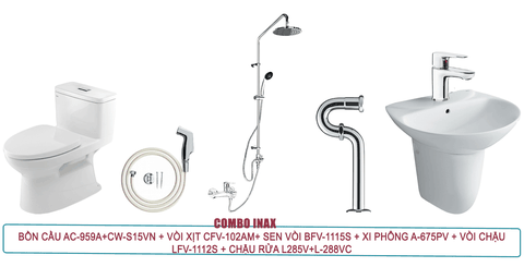 Combo Thiết Bị Vệ Sinh Inax Số 4