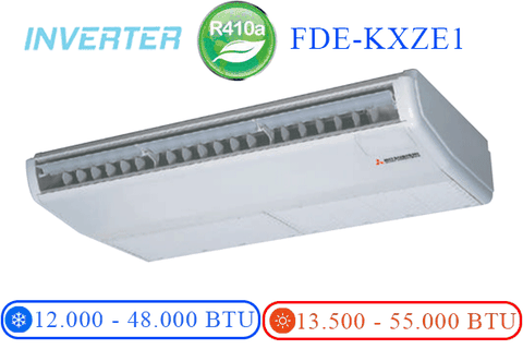 Mặt lạnh áp trần Mitsubishi FDE 36~140KXZE1