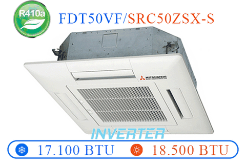 FDTC50VF/SRC50ZSX-S - điều hòa âm trần 2 chiều Inverter - 18.000Btu