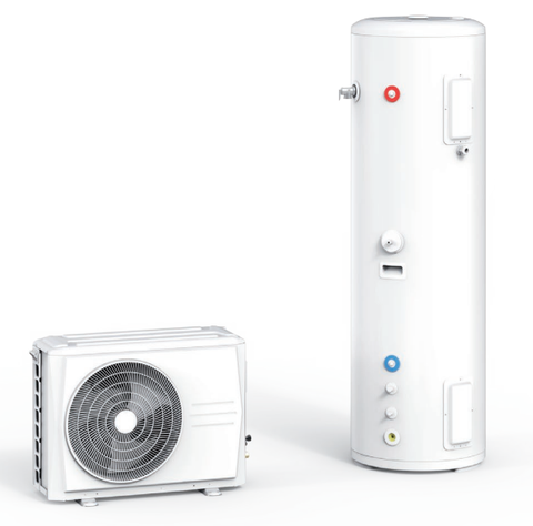 Máy nước nóng Trung Tâm Midea loại split 2 khối Cho nhà vệ sinh