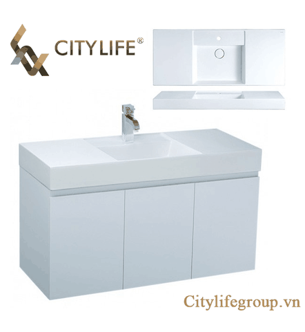 Tủ treo lavabo Caesar EH05388AV + LF5388