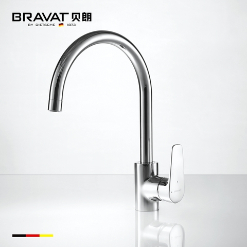 Vòi rửa bát cao cấp Bravat F7173218CP-ENG