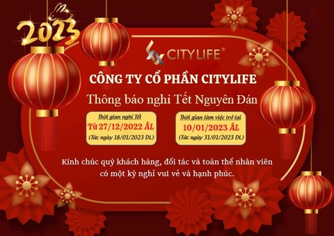 Thông báo nghỉ tết âm lịch Quý Mão