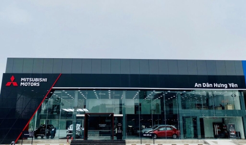 Dự án showroom ô tô Mitsubishi An Dân Hưng Yên