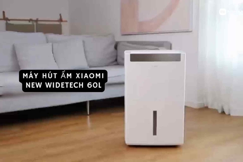Máy Hút Ẩm Không Khí Cho Văn Phòng - Máy Hút Ẩm Xiaomi New Widetech 60L