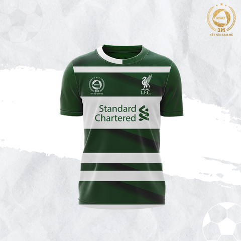Bộ Quần Áo Bóng Đá Liverpool Màu Xanh Size Nhỏ - 3 MIỀN SPORT