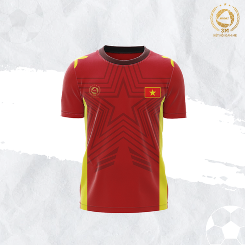 Bộ Quần Áo Bóng Đá Đội Tuyển Việt Nam Size Nhỏ - 3 MIỀN SPORT