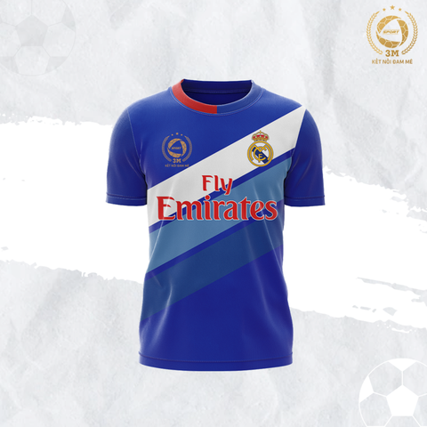 Bộ Quần Áo Bóng Đá Fly Emirates Size Nhỏ Màu Xanh Bích - 3 MIỀN SPORT