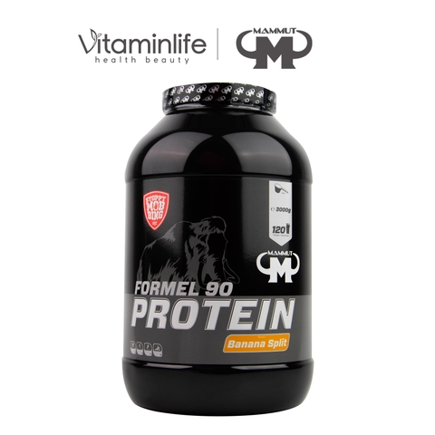 Bột uống Protein Formel 90 vị Chuối Mammut Nutrition 3000g