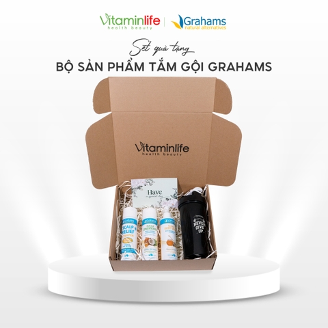 [SET QUÀ TẶNG] Bộ sản phẩm tắm gội Grahams (Biến thể 2)