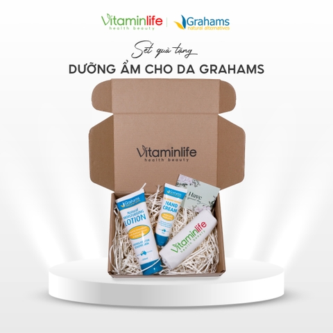 [SET QUÀ TẶNG] Dưỡng ẩm cho da Grahams (Biến thể 2)