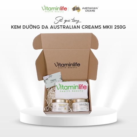 [SET QUÀ TẶNG] Kem dưỡng da Australian Creams MKII 250g (Biến thể 3)