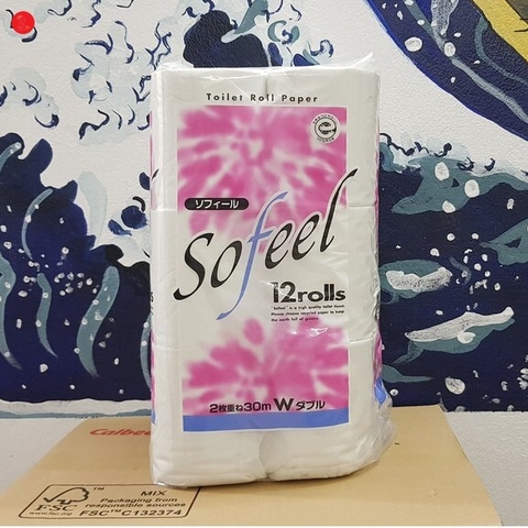 Giấy vệ sinh Sofeel 12cuộn 30m