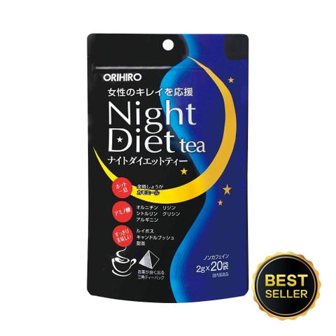 Trà giảm cân Orihiro Night Diet Tea Nhật Bản (20 gói x 2g)