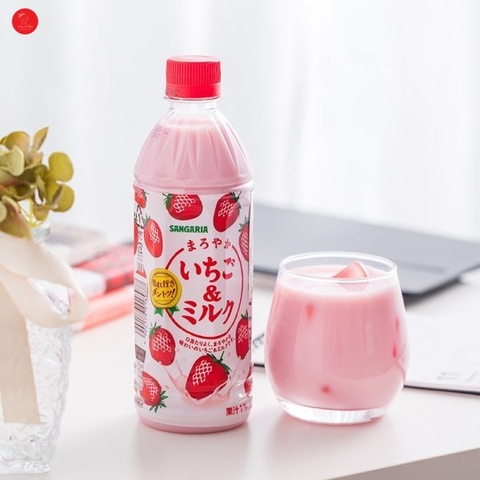 Nước sữa dâu Sangaria 500ml (24)