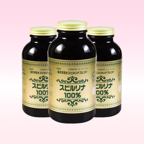 Combo 3 hộp tảo xoắn Spirulina Nhật Bản 2200 viên