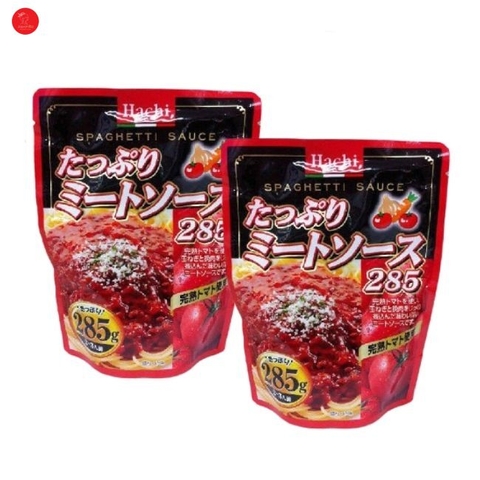 Sốt mỳ ý thịt bằm cà chua Hachi 285g T24