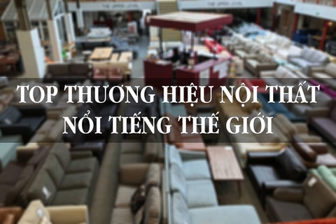 12+ Hãng Nội Thất Nổi Tiếng Trên Thế Giới 2024