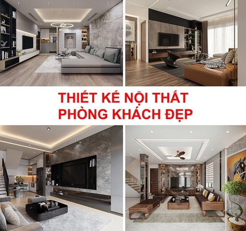 89+ mẫu nội thất phòng khách sang trọng bậc nhất 2024