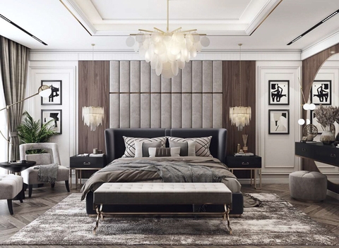 24+ Mẫu thiết kế nội thất cho phòng ngủ hẹp hiện đại