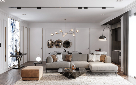 Bảng màu nội thất trong thiết kế nhà cửa 2024