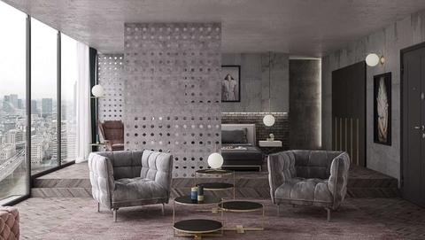 Không gian sống đô thị hiện đại trong phong cách nội thất Urban