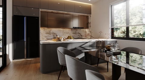 Tủ bếp - Giải pháp hoàn hảo cho không gian nội thất gia đình