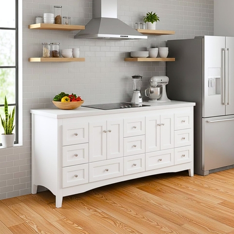 Khung Tủ Bếp & Đảo Bếp ABBEY 72inch