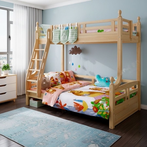 Giường tầng gỗ Thông Nhật Soufeiya Japan