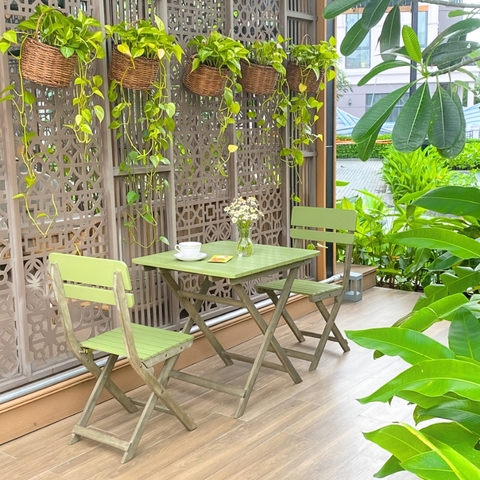 Bộ bàn ghế sân vườn Green Life Article