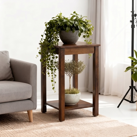 Bàn trang trí 2 tầng Credence