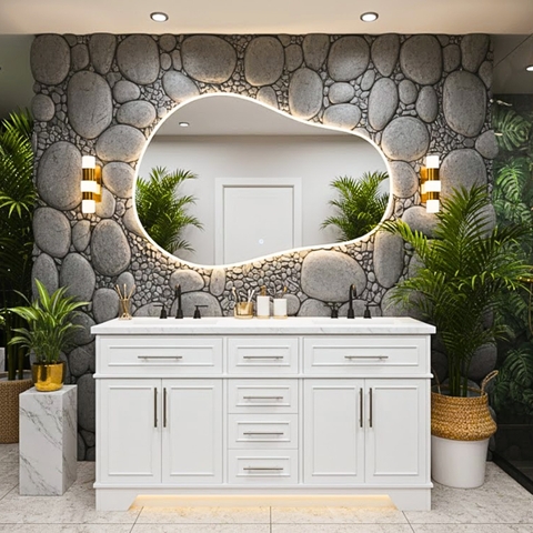 Tủ Lavabo Sarah 60 inch White