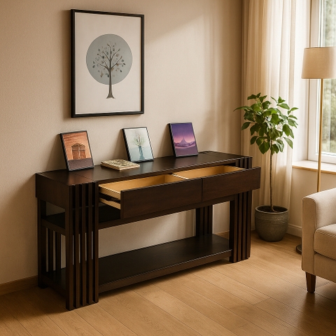 Bàn Console trang trí Livin'd Wood