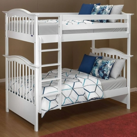 Giường tầng hiện đại gỗ cao su