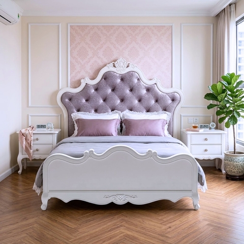 Giường tân cổ điển Sofia Queen